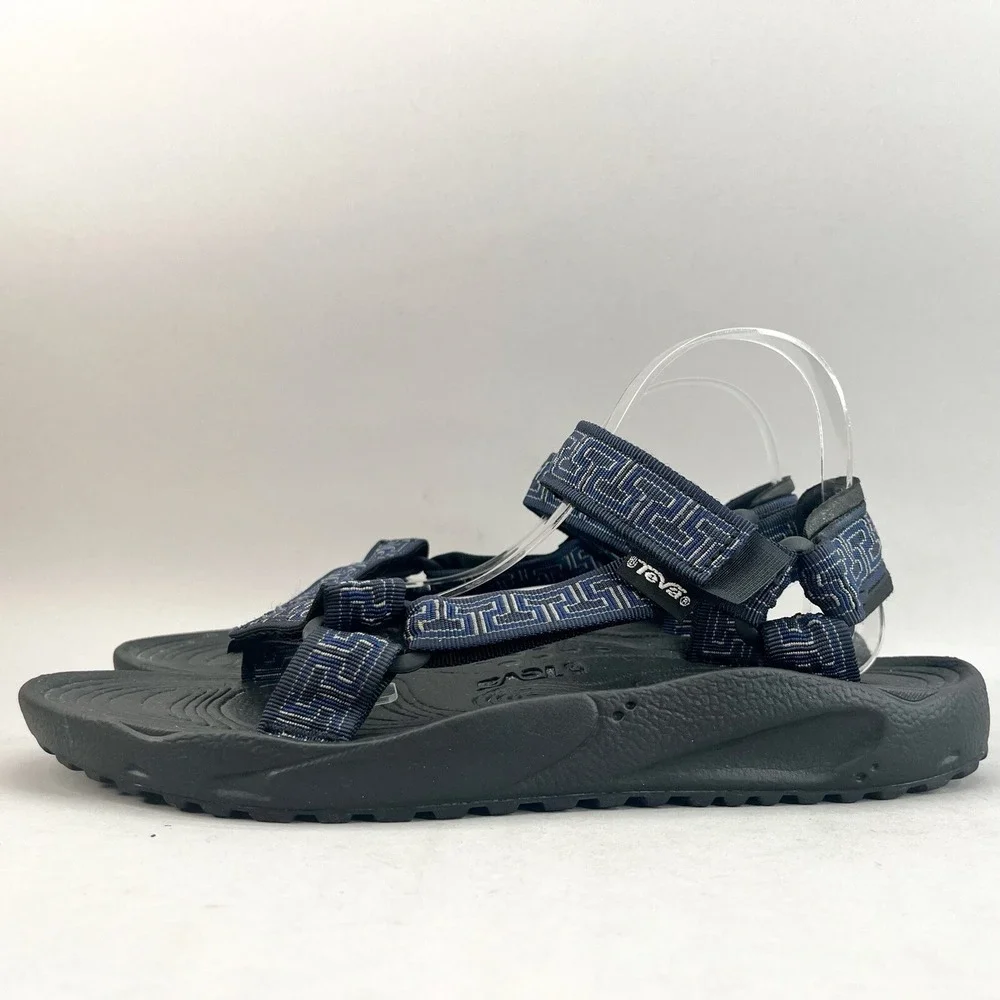 Teva Mens 11 Hurricane Sandals Shoes Navy Aztec Hiking Outdoor Strappy‎ Water